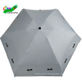 tamaño de bolsillo 5 plegable pequeño sol paraguas personalizado al por mayor